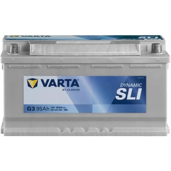 Фото - Автомобільний акумулятор Varta Dynamic SLI 12В 95Аг 800А R+ (595402080)