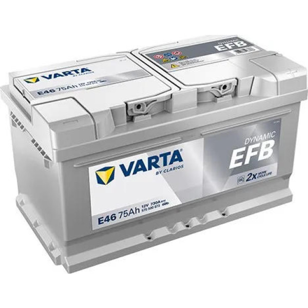 Фото - Аккумулятор для ИБП Varta Dynamic EFB 12В 75Аг 730А R+ (575500073) Фото - Аккумулятор для ИБП Varta Dynamic EFB 12В 75Аг 730А R+ (575500073)