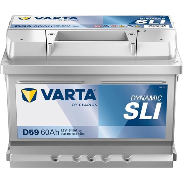 Фото - Аккумулятор для ИБП Varta Dynamic SLI 12В 60Аг 540А R+ (560409054)
