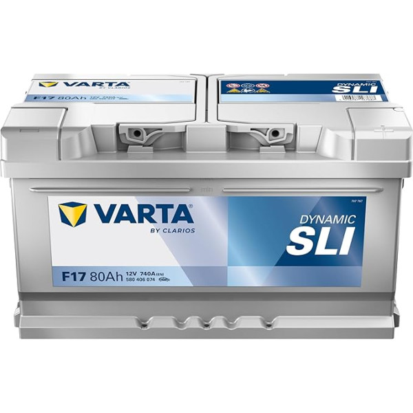 Фото - Аккумулятор для ИБП Varta Dynamic SLI 12В 80Аг 740А R+ (580400074) Фото - Аккумулятор для ИБП Varta Dynamic SLI 12В 80Аг 740А R+ (580400074)