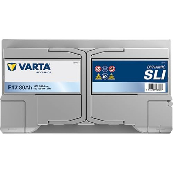 Фото - Аккумулятор для ИБП Varta Dynamic SLI 12В 80Аг 740А R+ (580400074)