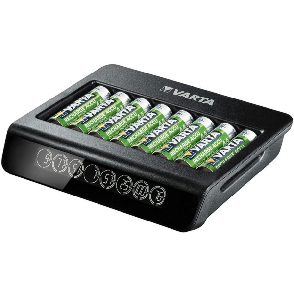 Фото - З/пристрій для акумуляторів AA/AAA Varta LCD Multi Charger Plus (57681101401)