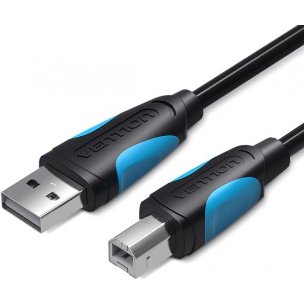 Фото - Кабель USB type A - USB type B Vention USB A Male - B Male Print 1m (VAS-A16-B100)