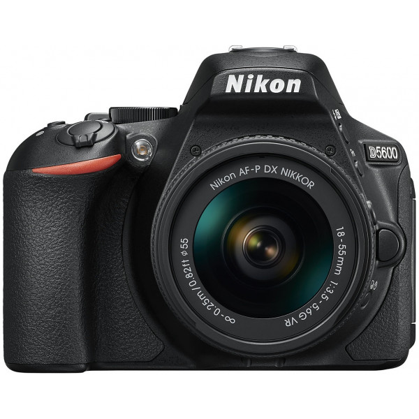 Фото - Фотокамера зеркальная Nikon D5600 Kit AF-P 18-55mm VR (VBA500K001)