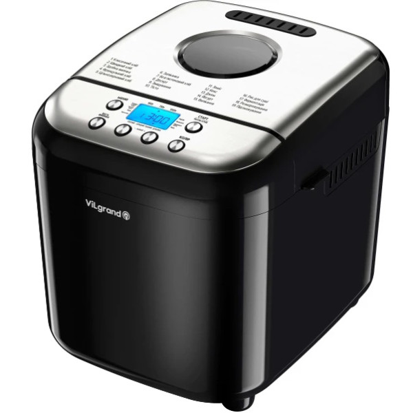 Фото - Хлібопічка ViLgrand VBM6091 Black