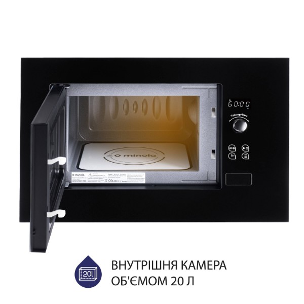 Фото - Микроволновая печь (СВЧ) встраиваемая Minola BWO 2011 BL