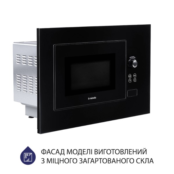 Фото - Микроволновая печь (СВЧ) встраиваемая Minola BWO 2011 BL