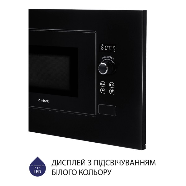 Фото - Микроволновая печь (СВЧ) встраиваемая Minola BWO 2011 BL