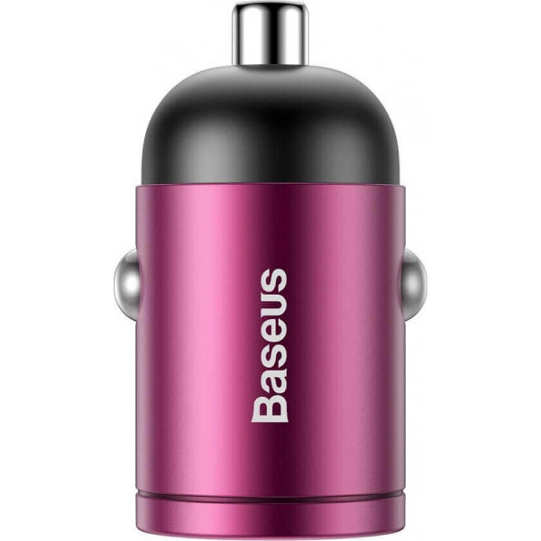 Фото - Автомобильное зарядное устройство Baseus Tiny Star Mini QC USB Port 30W Pink (VCHX-A04)