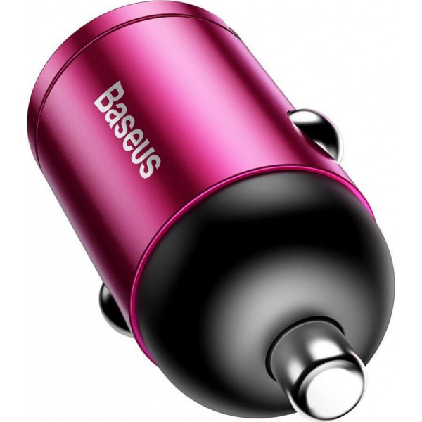 Фото - Автомобильное зарядное устройство Baseus Tiny Star Mini QC USB Port 30W Pink (VCHX-A04)