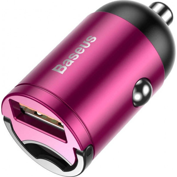 Фото - Автомобильное зарядное устройство Baseus Tiny Star Mini QC USB Port 30W Pink (VCHX-A04)