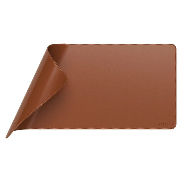 Фото - Килимок для миші Satechi Vegan Leather Premium Desk Mat Brown (ST-LPDMN)