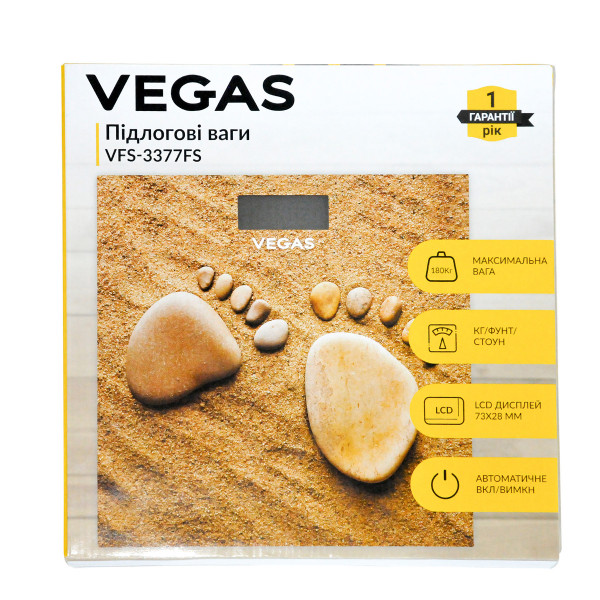 Фото - Весы напольные Vegas VFS-3377FS