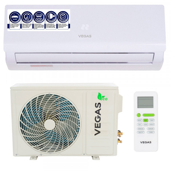 Фото - Кондиционер сплит Vegas VRH-12IAR