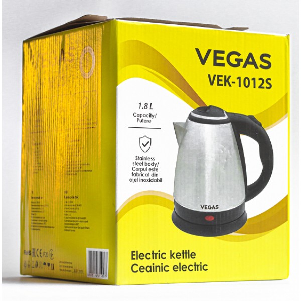 Фото - Электрический чайник Vegas VEK-1012S