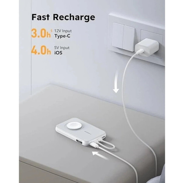 Фото - Батарея мобільна Veger V1171 10000mAh 20W White (X001XEVZ3L)