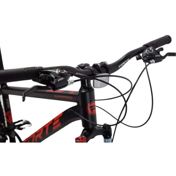Фото - Двоколісний велосипед Forte COMPASS 19"/27.5" Black