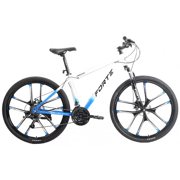 Фото - Двоколісний велосипед Forte OMEGA 17"/27.5" White/Blue