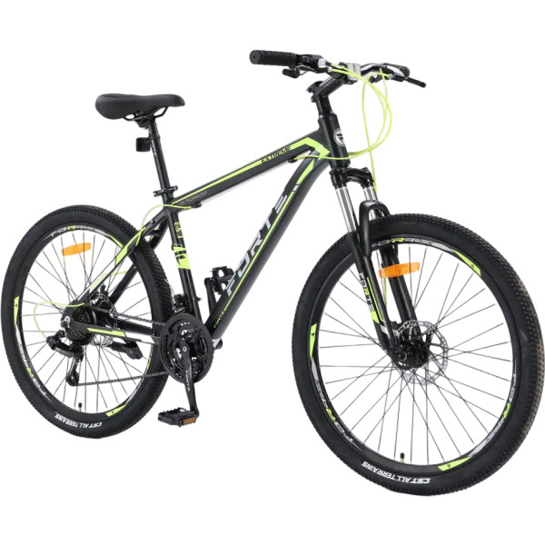 Фото - Двоколісний велосипед Forte EXTREME 15"/26" Black/Green