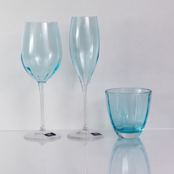 Фото - Набор стаканов VEMA MONALISA ALLEGRIA AZZURO CENERE 360 мл 6 шт. (99001727)