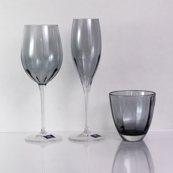 Фото - Набір келихів VEMA MONALISA ALLEGRIA SMOKE 260 мл 6 шт. (99001628)