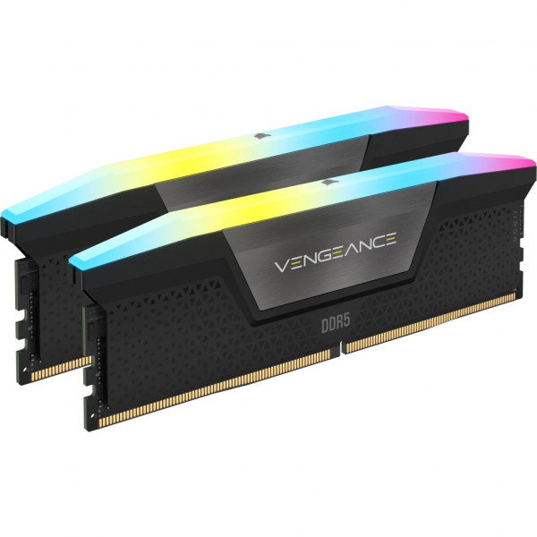 Фото - Память DDR Corsair DDR5 2x24GB/6400 Vengeance Black (CMK48GX5M2B6400C36)