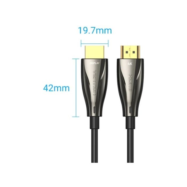 Фото - Кабель HDMI Vention HDMI M - M 60.0 м V2.0 Black (ALABAE)