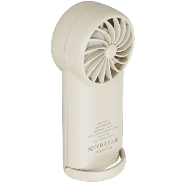 Фото - Вентилятор портативний Bavin TURBO FUN 15310RPM White (BF-020 OW)
