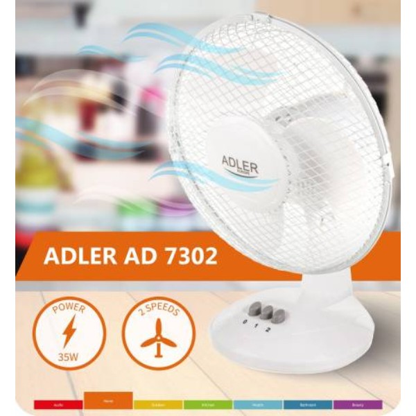 Фото - Вентилятор настольный Adler AD 7302