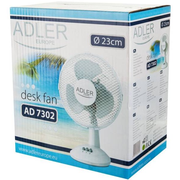Фото - Вентилятор настольный Adler AD 7302
