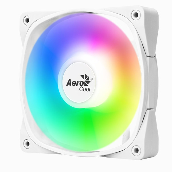 Фото - Корпусний вентилятор AEROCOOL Frame X 12 PWM ARGB White (ACF3-FM11217.21)