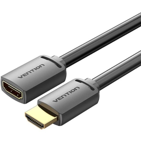 Фото - Кабель HDMI Vention HDMI M - F V2.0, 0.5м 4K 60Гц PVC (AHCBD) Фото - Кабель HDMI Vention HDMI M - F V2.0, 0.5м 4K 60Гц PVC (AHCBD)