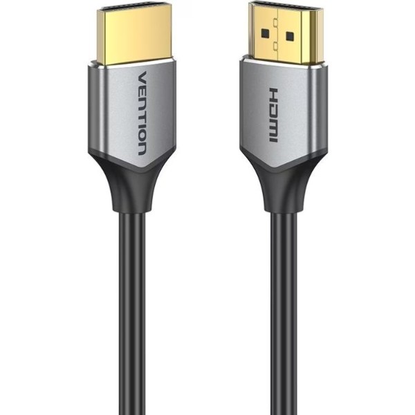 Фото - Кабель HDMI Vention HDMI M - M, 3.0 м, V2.0, 4K 60 Гц, Aluminum Alloy, Ultra Thin (ALEHI)