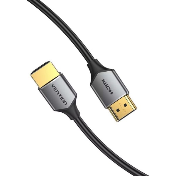 Фото - Кабель HDMI Vention HDMI M - M, 3.0 м, V2.0, 4K 60 Гц, Aluminum Alloy, Ultra Thin (ALEHI)