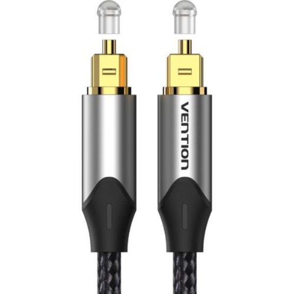 Фото - Кабель Optical Vention Audio Toslink M/M - S/PDIF, 3м, Dolby Digital 5.1, gray (BAVHI)