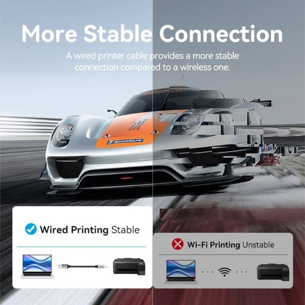 Фото - Кабель USB Type-A - USB Type-A Vention USB 2.0 AM-BM 3 м Gray (CTTHI)