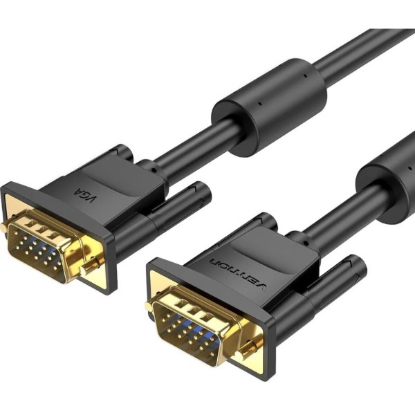 Фото - Кабель Vention VGA 15M-15M 8 м Black (DAEBK)