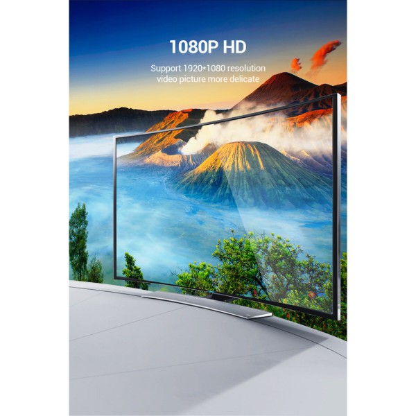 Фото - Кабель Vention DisplayPort M - VGA M 2 м 1080P Black (HBLBH)