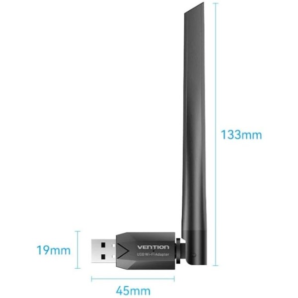 Фото - USB-адаптер мережі WiFi Vention KDUB0
