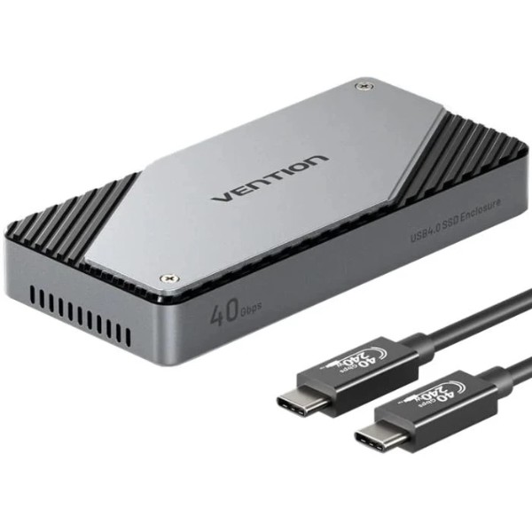 Фото - Зовнішня кишеня Vention M.2 (NVME) B&M Key/M Key USB Type-C 4.0 (KPZH0)