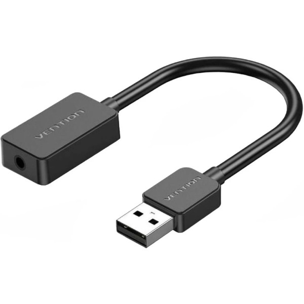 Фото - Звукова карта Vention USB AUX jack, 1*TRS, 0.15м (CDZB0)