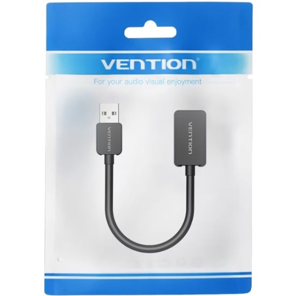 Фото - Звукова карта Vention USB AUX jack, 1*TRS, 0.15м (CDZB0)
