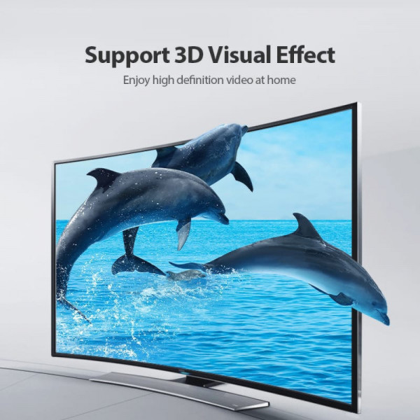 Фото - Кабель HDMI Vention HDMI M - M, 1m V2.0 (AAIBF)