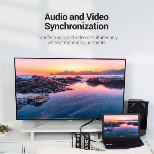 Фото - Кабель HDMI Vention HDMI M - M, 2m (AAKBH)