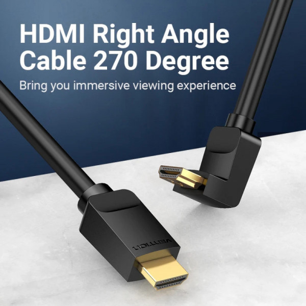 Фото - Кабель HDMI Vention HDMI M - M, 1.5m V2.0 (AARBG)