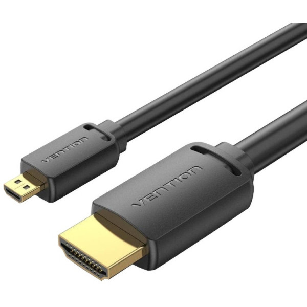 Фото - Кабель HDMI Vention HDMI M - Micro HDMI M, 1m V2.0 (AGIBF)