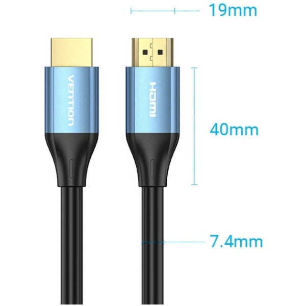 Фото - Кабель HDMI Vention HDMI M - M, 12m V1.4 (ALHSM)