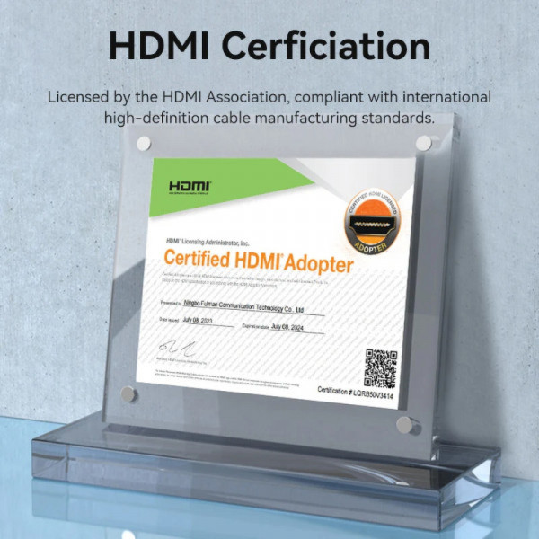 Фото - Кабель HDMI Vention HDMI M - M, 20m V2.0 (ALLBQ)