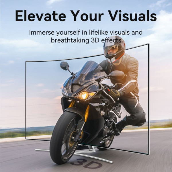 Фото - Кабель HDMI Vention HDMI M - M, 15m V2.0 (ALMBN)