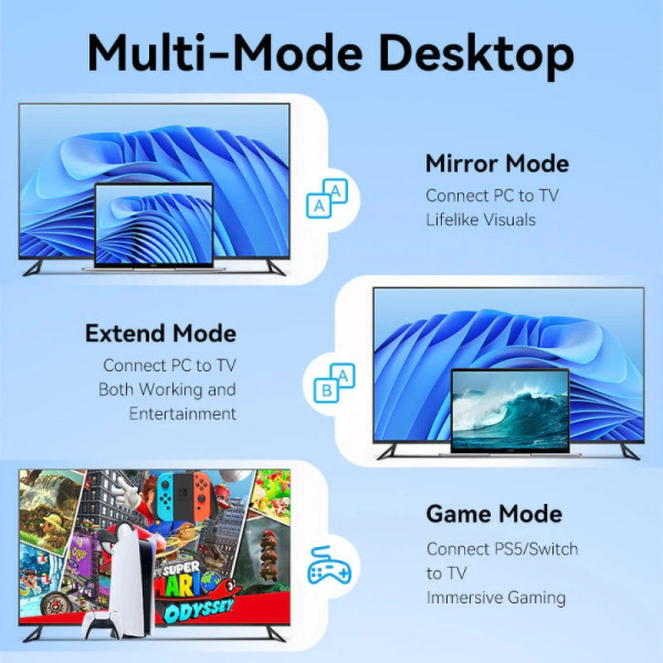 Фото - Кабель HDMI Vention HDMI M - M, 15m V2.0 (ALMBN)